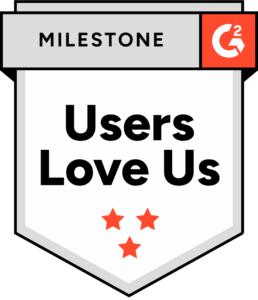 G2 Milestone - Users Love Us